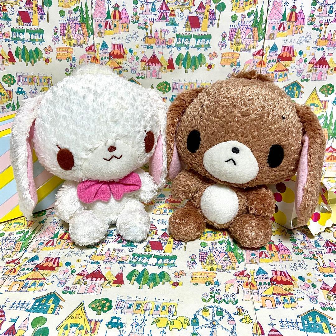 平成レトロ サンリオ シュガーバニーズ 頭手足可動 ぬいぐるみ しろうさくろうさ 61oDvebq-5L.jpg_BO30,255,255,