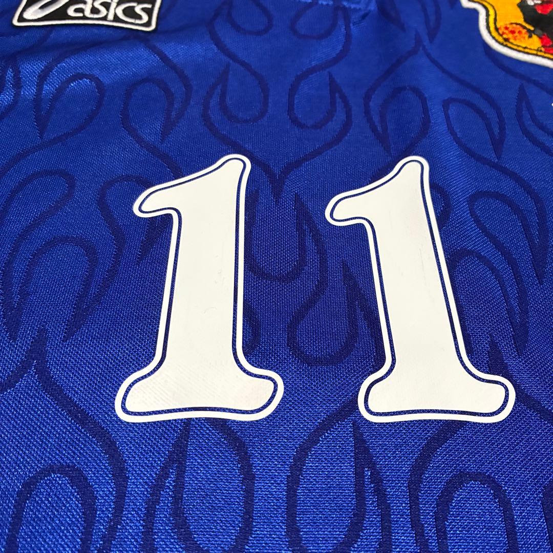 asics 日本代表 三浦知良 カズ サッカー ユニフォーム XL オフィシャル