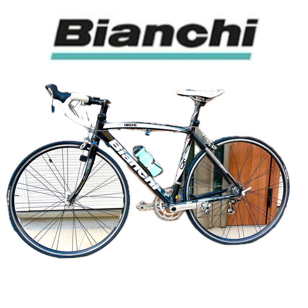 Bianchi ロードバイク VIA NIRONE 7 ブラック　53cm Amazon | BIANCHI(ビアンキ) ロードバイク VIA NIRONE 7 リムブレーキ