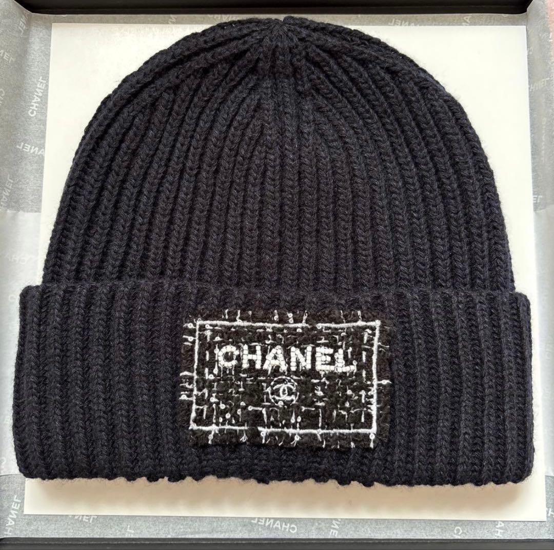 CHANEL ニット帽 CHANEL（シャネル） ニット帽 AAA946 B20204 レディース カシミヤ