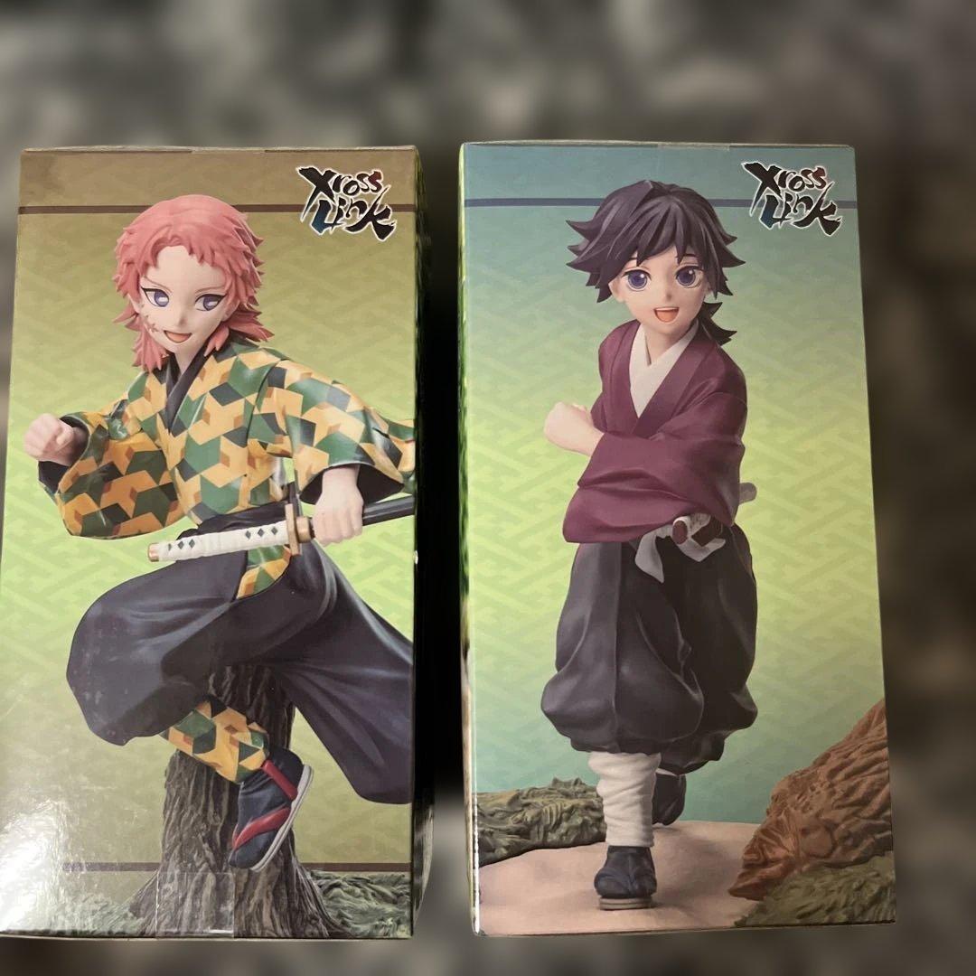 鬼滅の刃 XrossLink幼少期の錆兎 幼少期の冨岡義勇 フィギュア2体