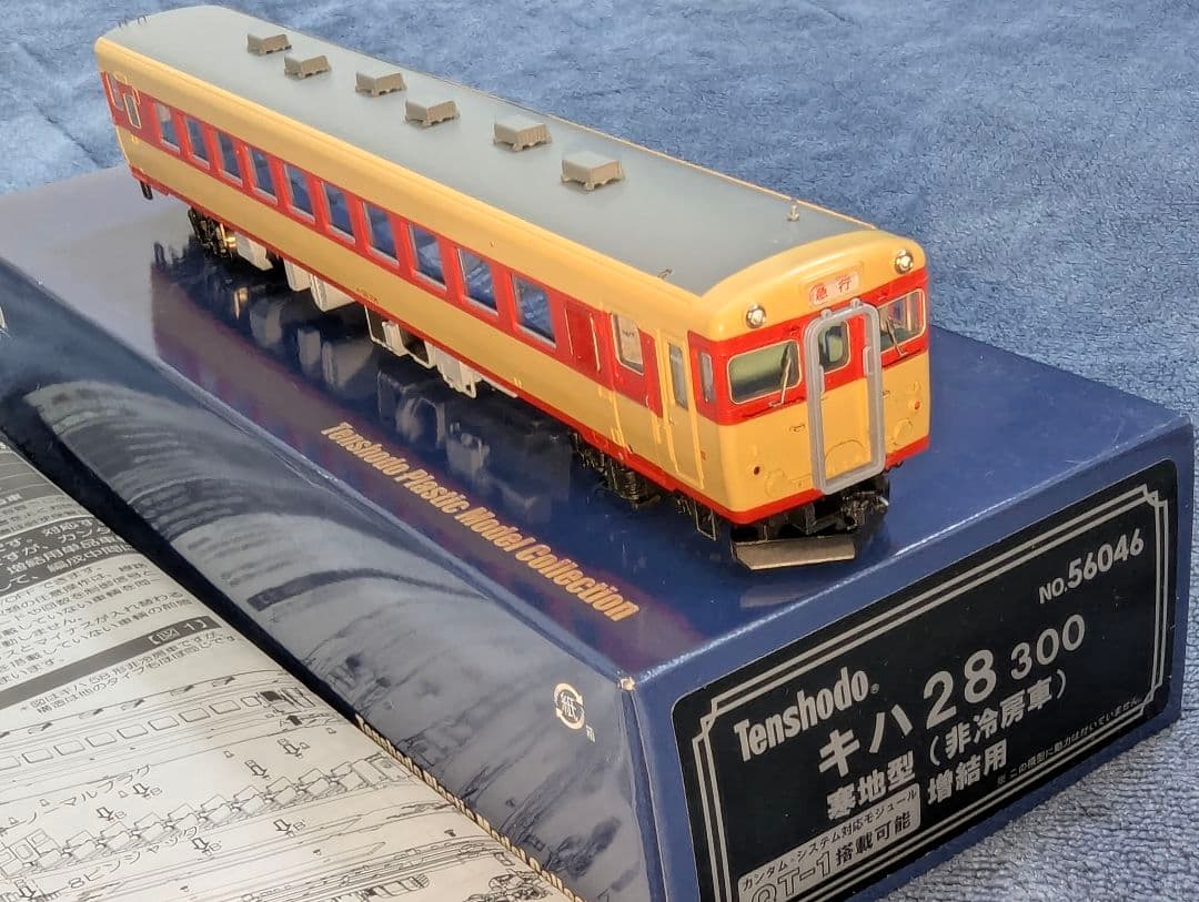 天賞堂　キハ２８ 300　寒地型（非冷房車）　【56046】　カンタム対応 天賞堂 [56046] キハ28形気動車 300番代 寒地型 非冷房 (1:80 16.5mm