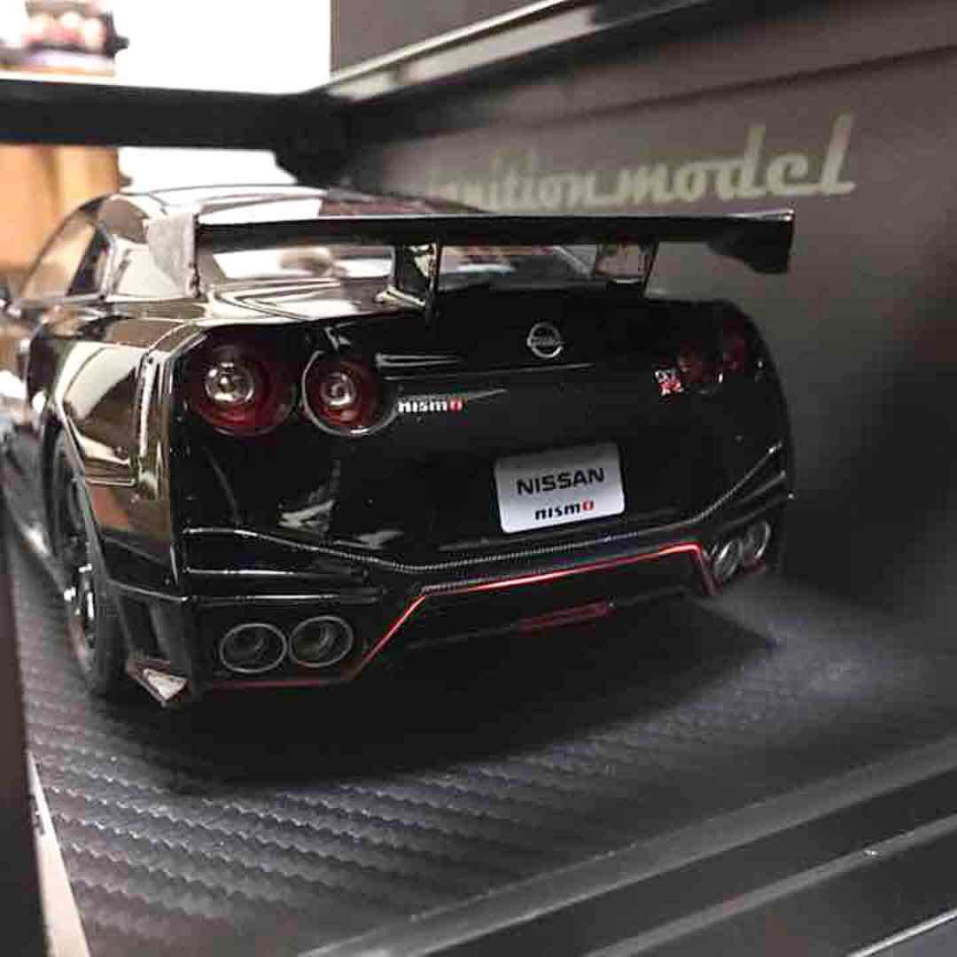 イグニッションモデル 1/18 ミニカー GTR R35 ブラックパール - メルカリ