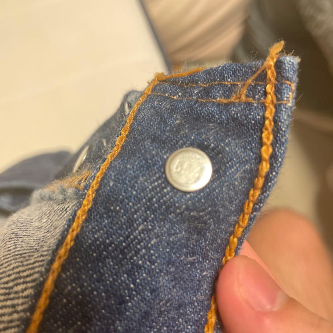 LEVI'S 501xx ボタン裏653 W30 L34 ノーウォッシュ アウトレ