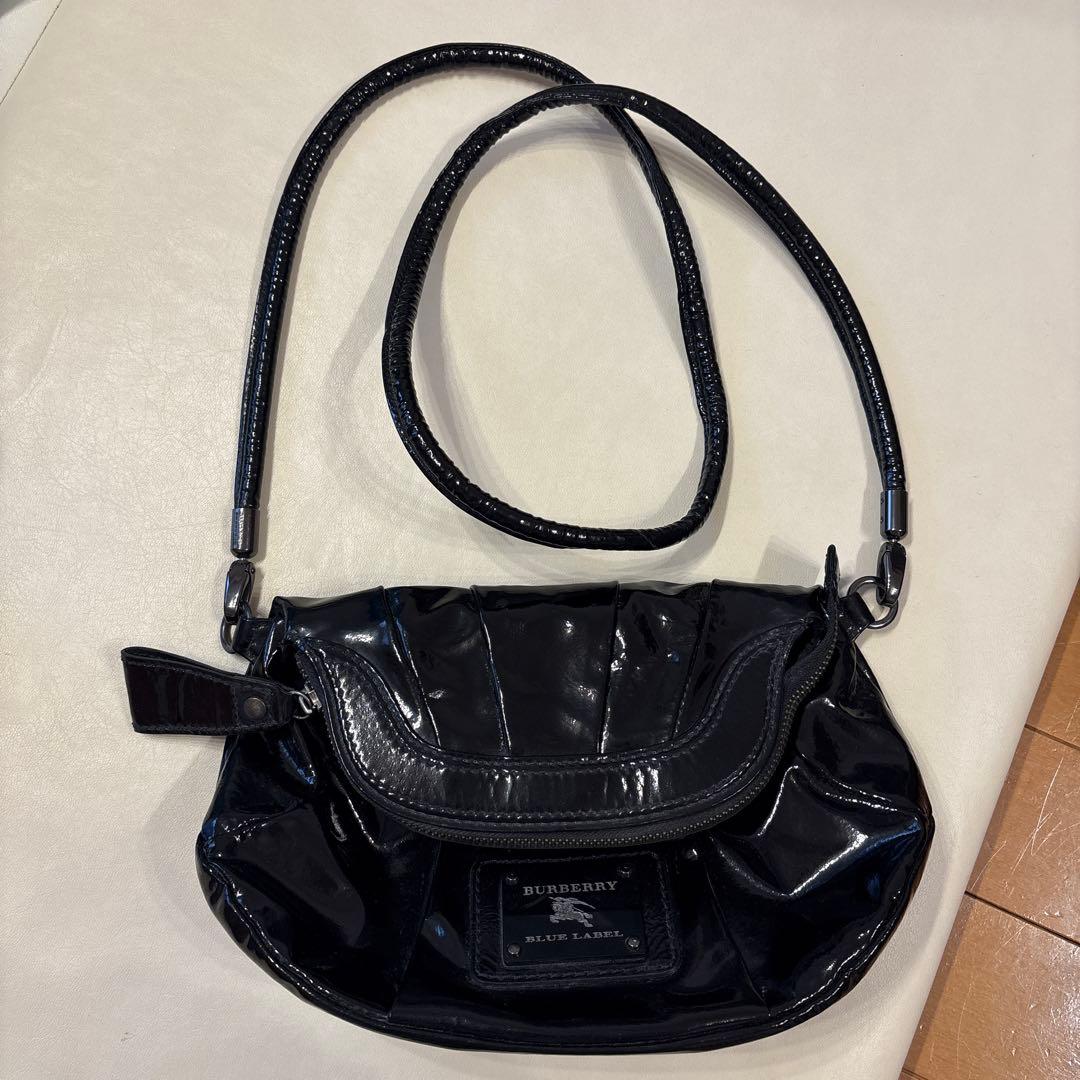BURBERRY ブルーレーベル ショルダーバッグ ブラック BURBERRY BLUE LABEL（バーバリーブルーレーベル） 《クーポン配布中