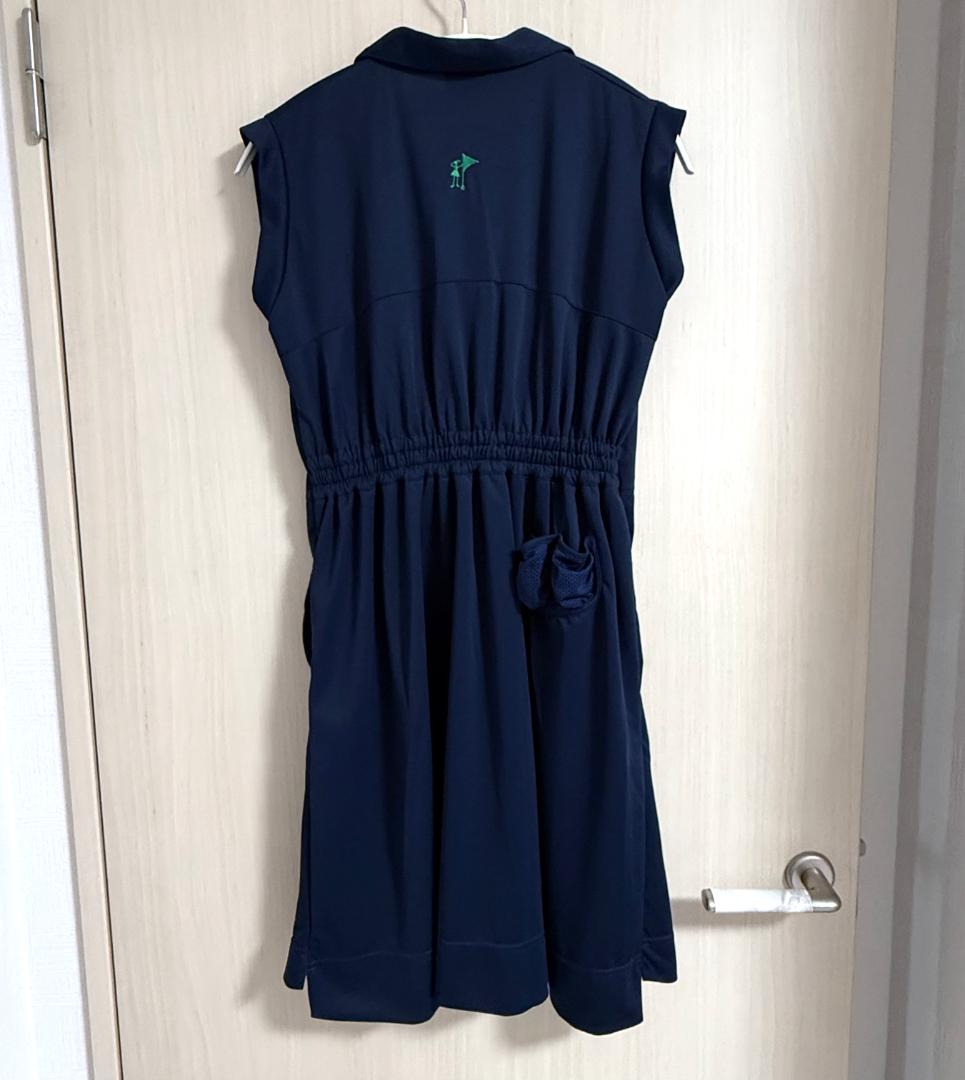 新品 TMG ティー エム ジー Iラインシャツワンピース ネイビー 長谷川京子