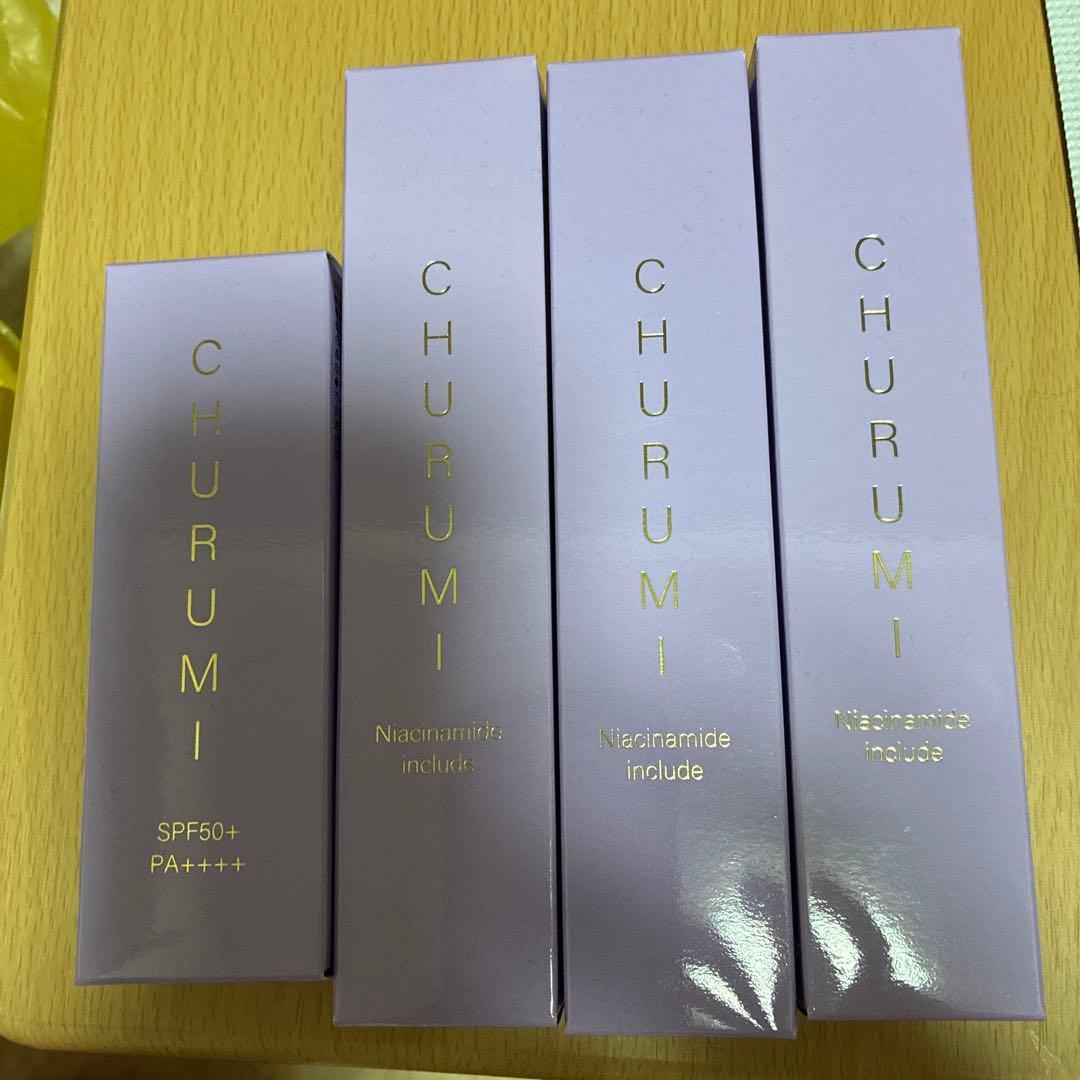 CHURUMI 薬用クリーム3個 ファンデーション1個 - メルカリ