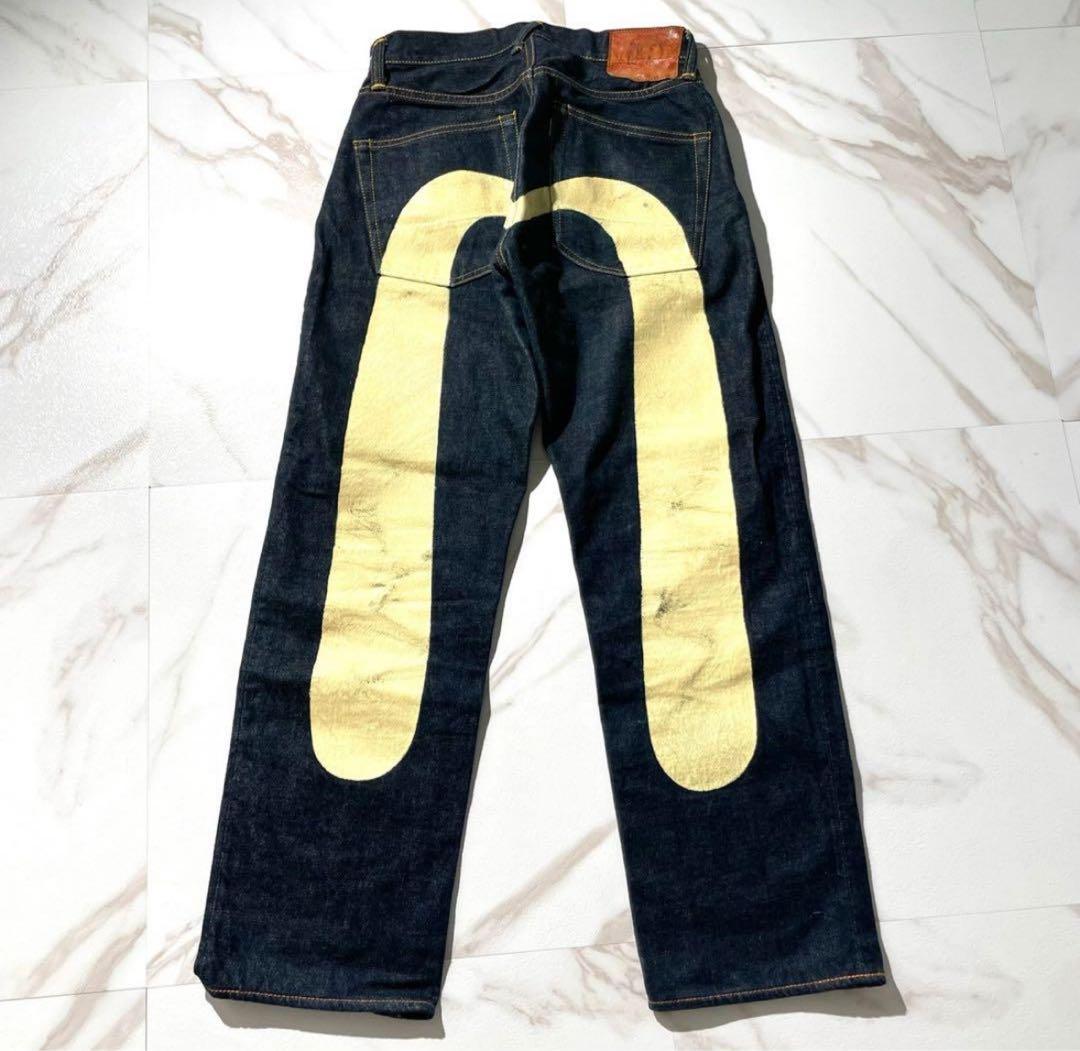EVISU デニムパンツ 28x35 ビッグカモメ - メルカリ