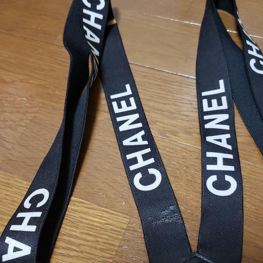 希少 ヴィンテージ CHANEL サスペンダー - メルカリ