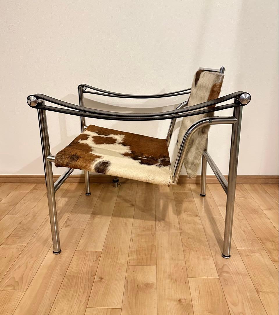 本物 Cassina カッシーナ コルビジェ LC1 スリングチェア 刻印有り
