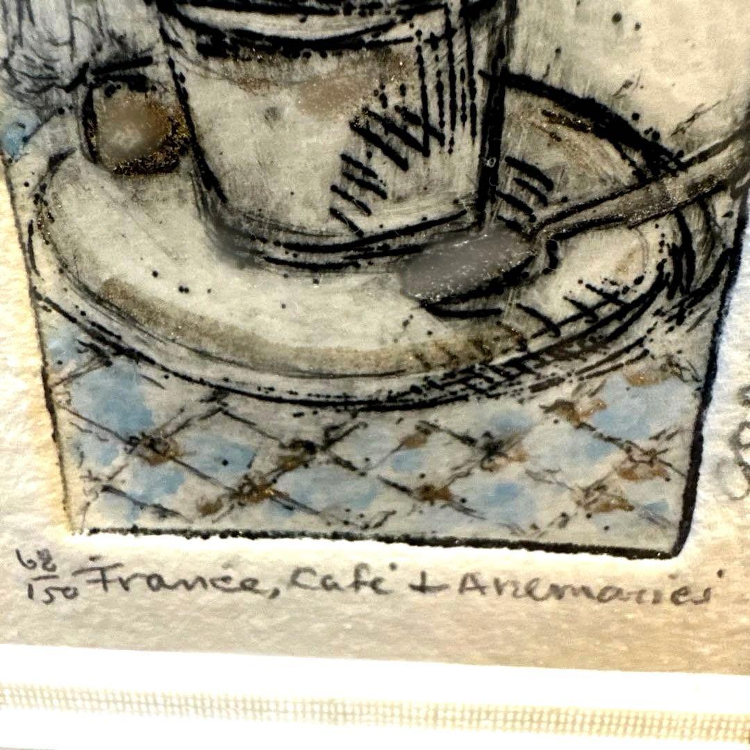 ジョアン・アイザック】France, Café &、フランス☆カフェとアネモネ