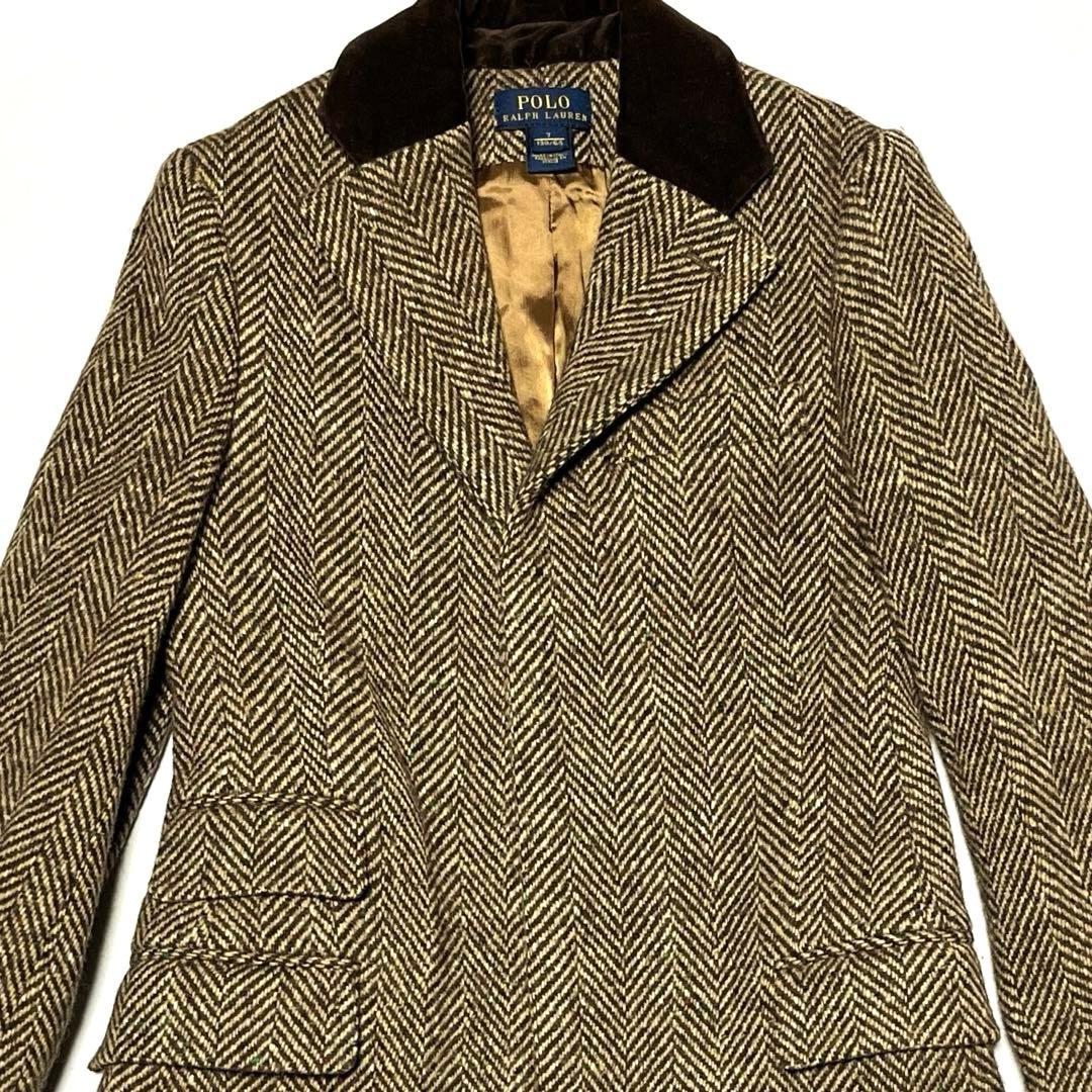 希少 PoloRalphLauren ポロラルフローレン ツイードコート 130 - メルカリ