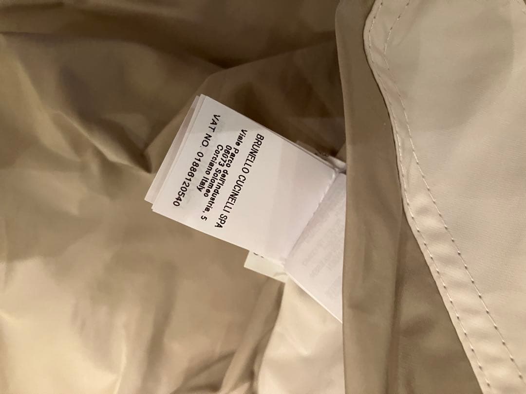 美品☆ブルネロクチネリ BRUNELLO CUCINELLIポンチョ ケープ ブルネロ
