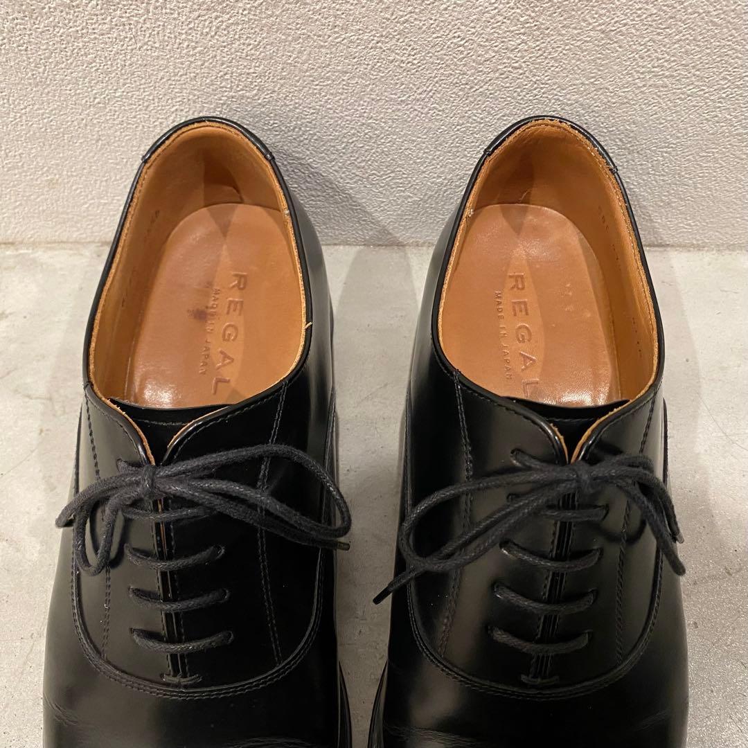 REGAL リーガル ストレートチップ 811R ブラック 25.5cm 内羽根