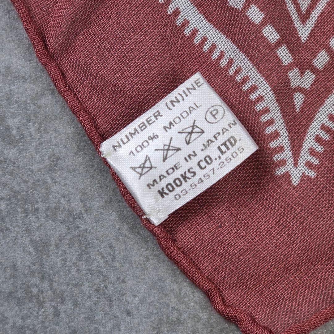 Rare NUMBER (N)INE Scarf ナンバーナイン スカーフ - メルカリ