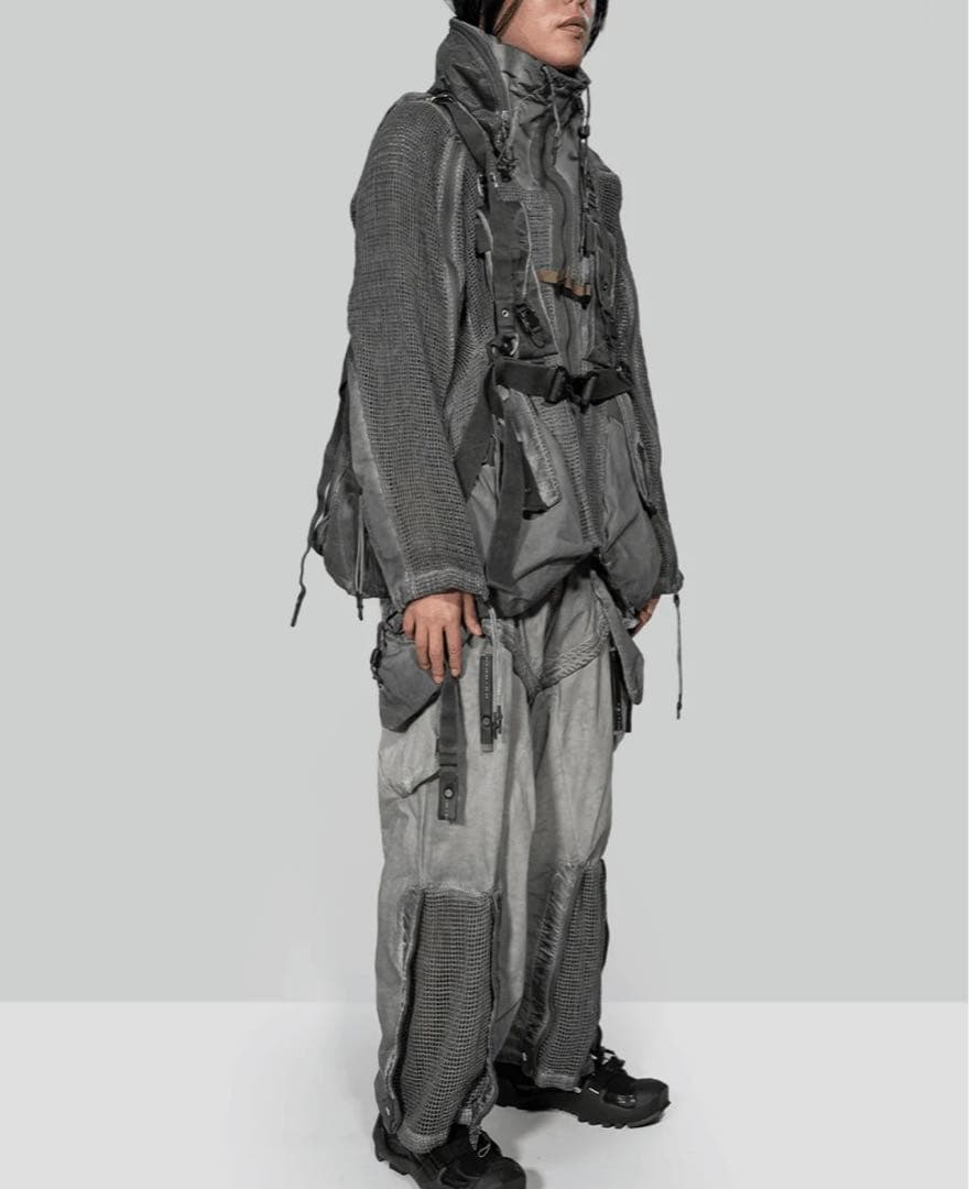 レア】HAMCUS ハムカス MESH GEO-CARGO PARKA - メルカリ