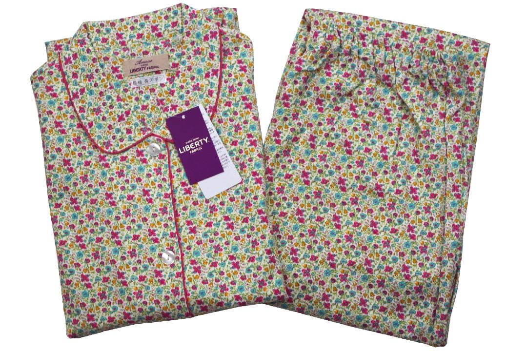 【新品】リバティ LIBERTY fabric　秋冬物総柄パジャマ（L)　日本製 楽天市場】[LIBERTY] リバティプリント タナローン レディース