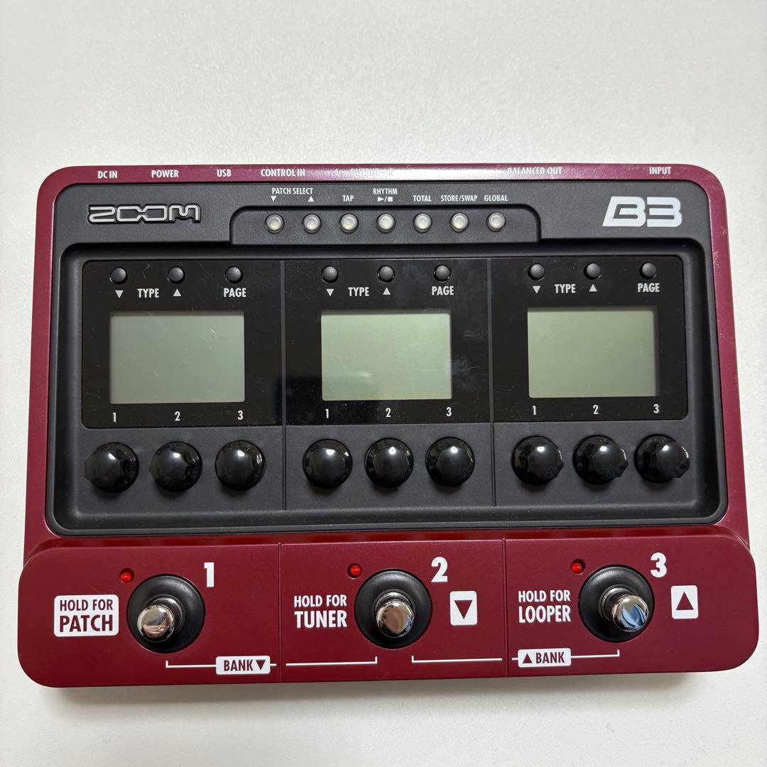 Zoom B3 ベースエフェクター Amazon.com: Zoom B3 Electric Bass Guitar Multi Effects FX