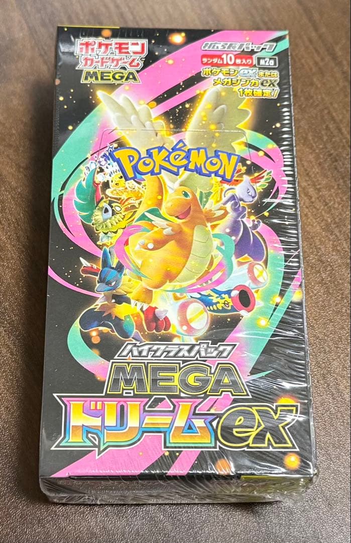 MEGAドリームex シュリンク付き 1BOX 新品 未開封品 楽天市場】【Box未開封・シュリンク付き】 ポケモンカードゲーム MEGA
