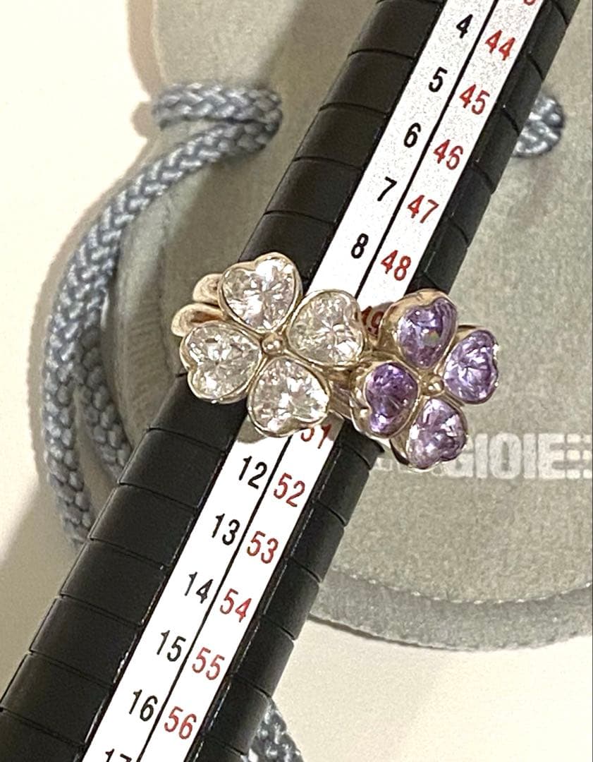 ナラジョイエ メッサジオ リング クローバー 限定 シルバー - メルカリ