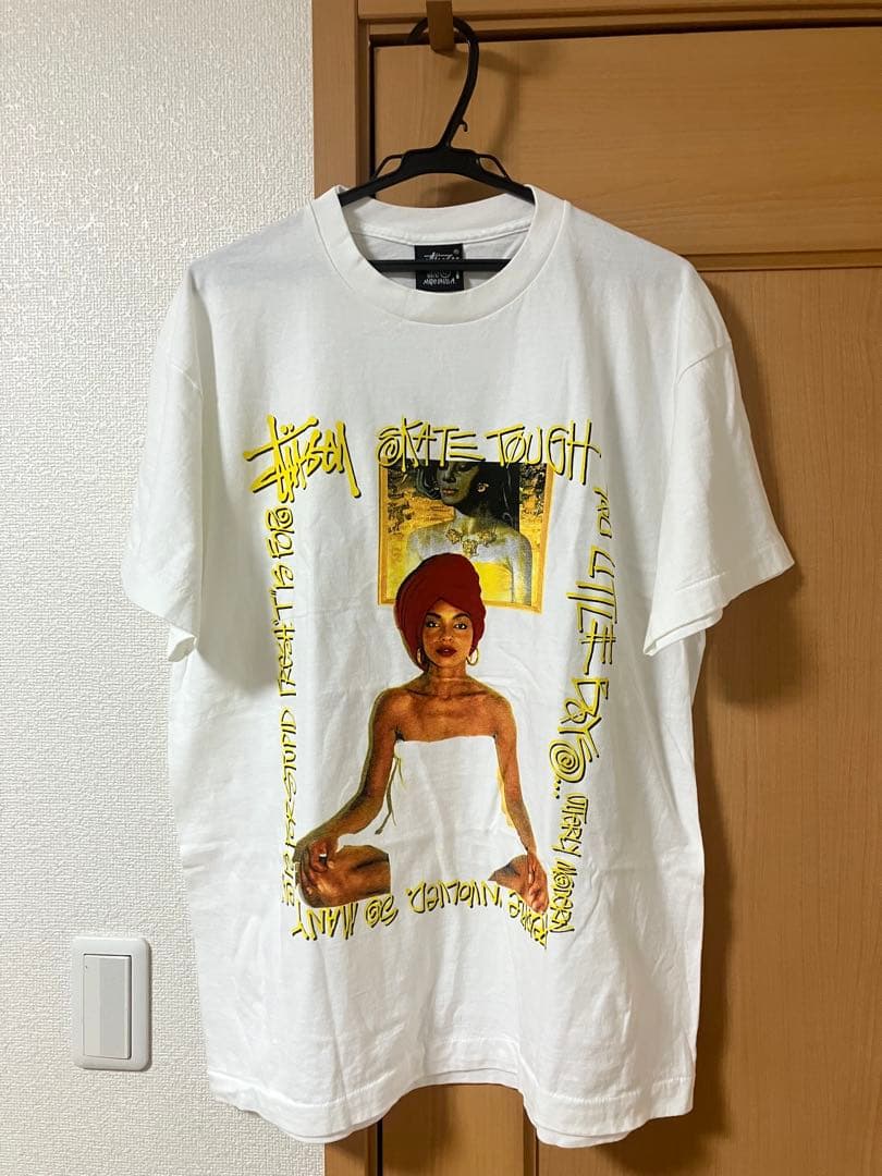 STUSSY × SADE Tシャツ 復刻 USA製 両面プリント XL STUSSY × SADE Tシャツ 復刻 USA製 ブラック L - メルカリ
