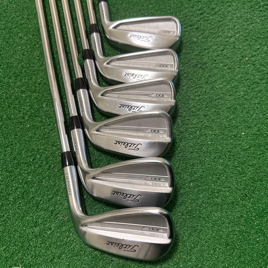 ま*ち様 タイトリスト 2023 T100 アイアンセットMODUS3 TOUR タイトリスト T100 アイアン 2023年モデル 6本セット [NS PRO MODUS3