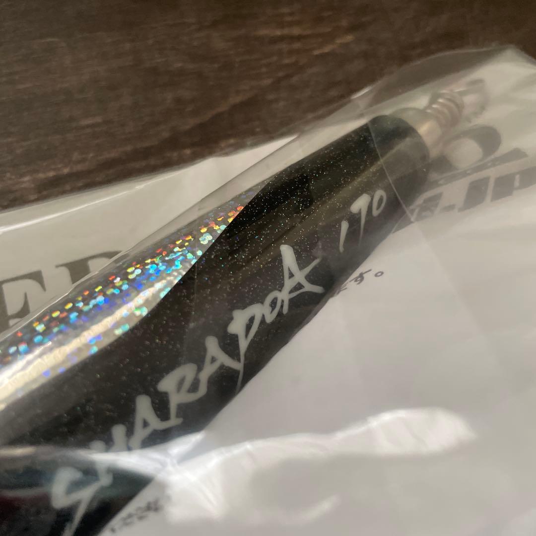 シャラポア170 1.8φ 黒ラメ ハンマーヘッド H308