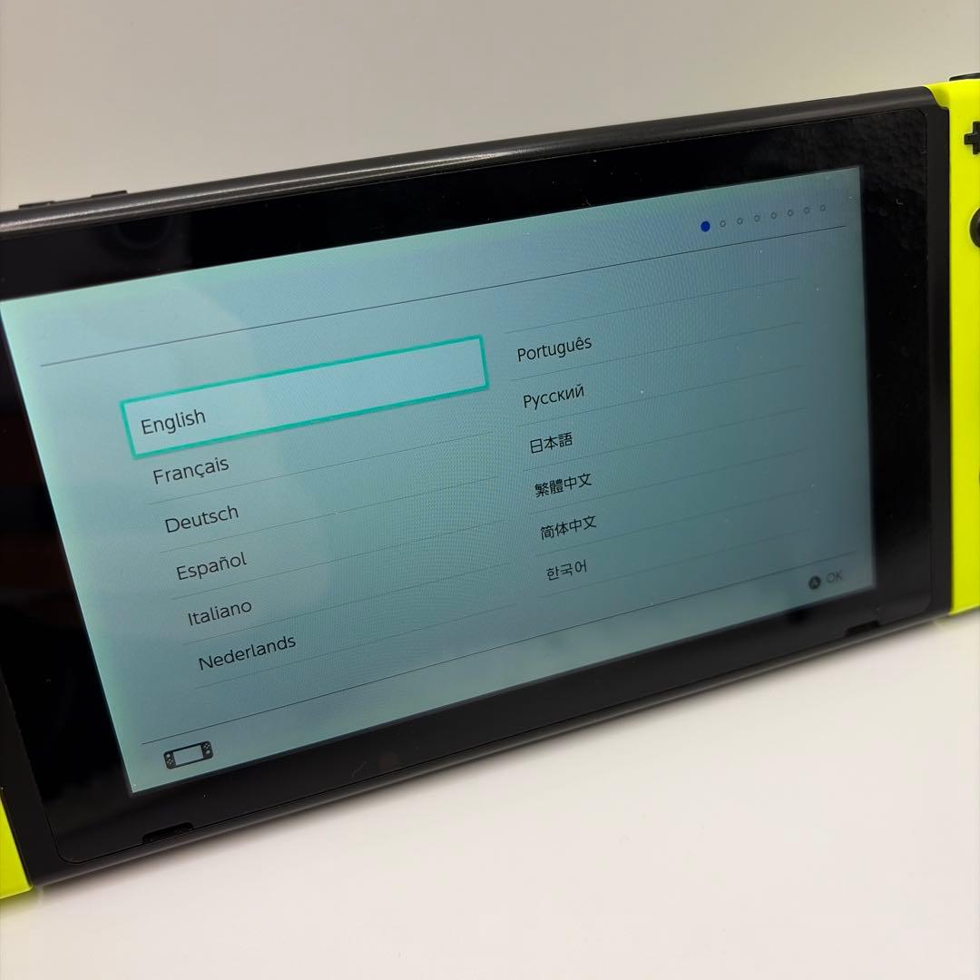 2017年製 Nintendo Switch 本体 ジョイコン セット 2017年製 Switch