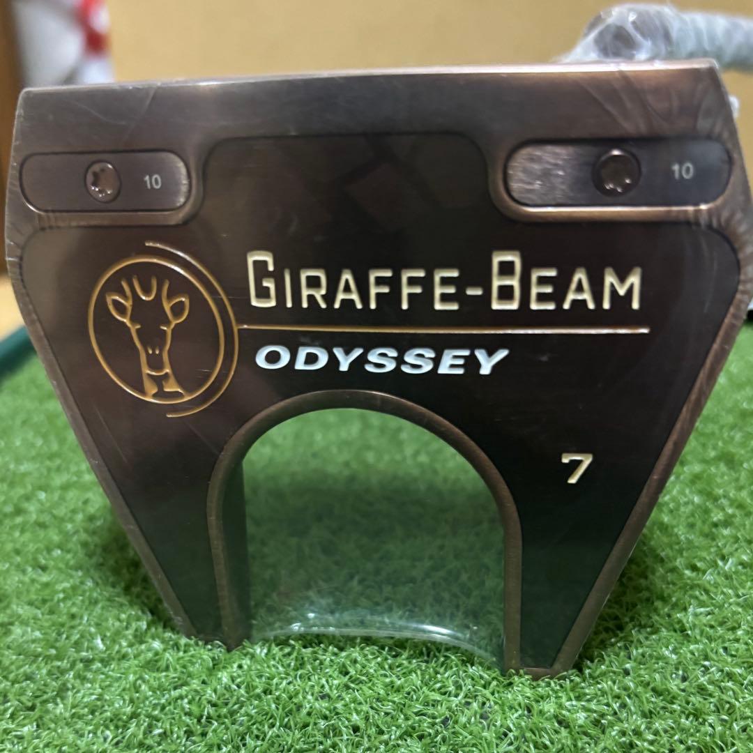 (限定品)新品 GIRAFFE-BEAM ODYSSEY パター ジラフビーム Amazon.co.jp: オデッセイ(ODYSSEY) 右用 パター GIRAFFE-BEAM #1