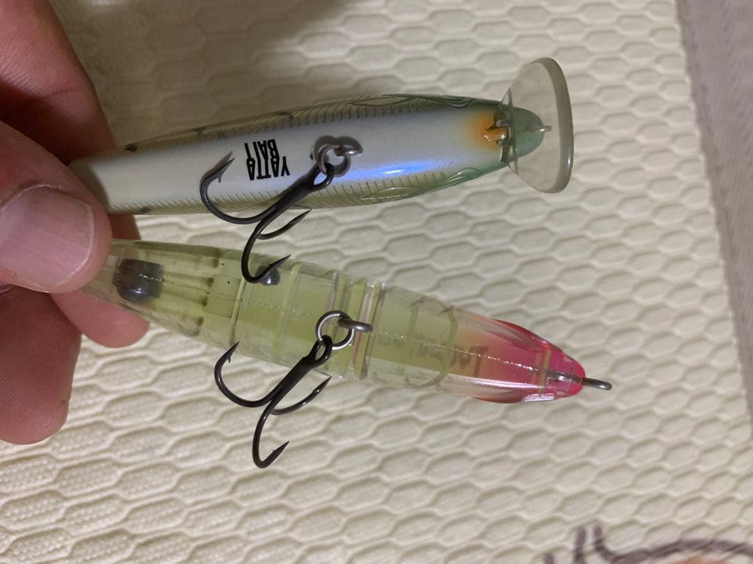 バス釣り引退セット ハードルアー ヤマトクローラー ギルロイドJr