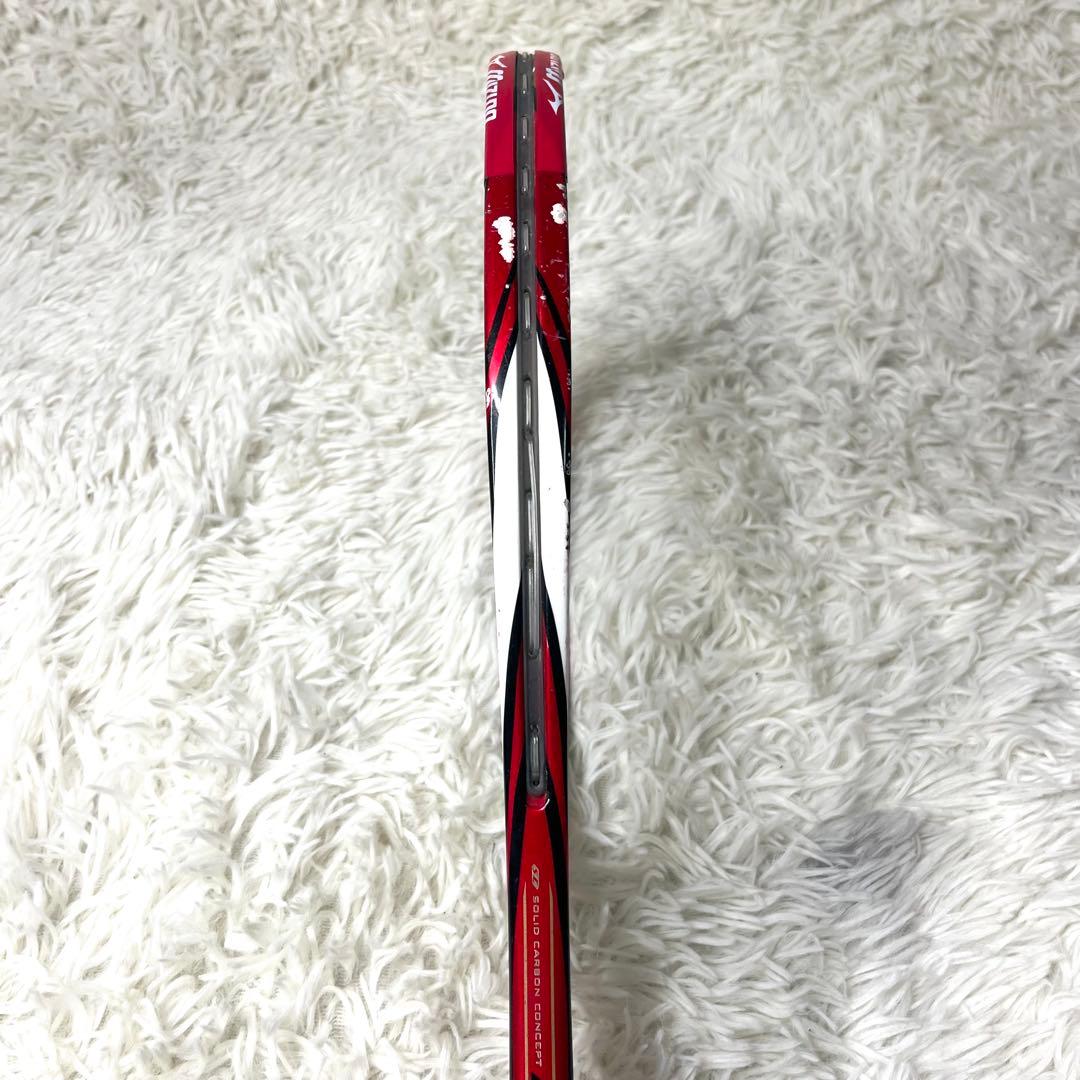 良品】 ミズノ XYST T1 0U 最終型 ソフトテニス ラケット 前衛用