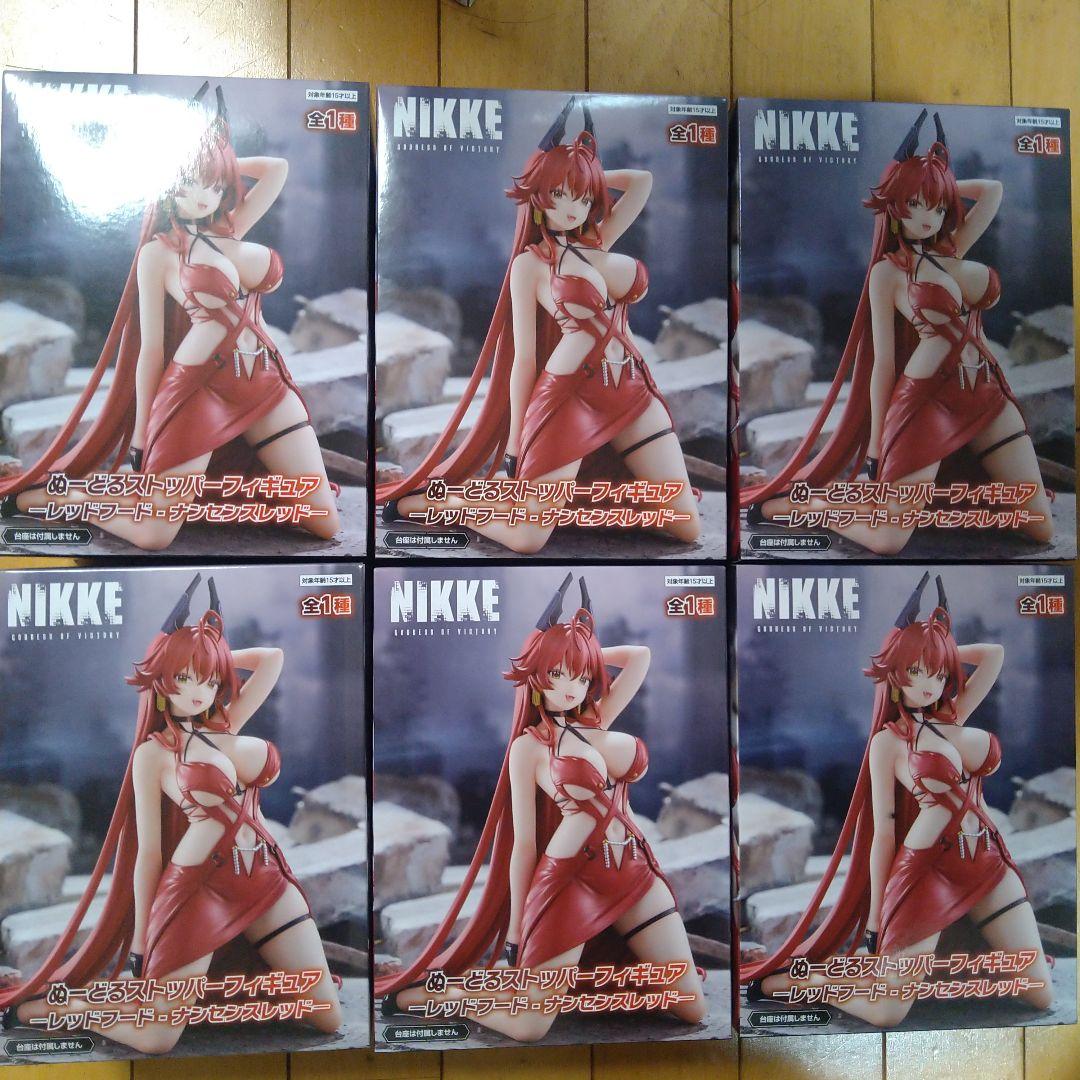 NIKE　勝利の女神　レッドフード　ぬーどるストッパーフィギュア　6体セット Amazon | 【先行予約】勝利の女神NIK *KE メガニケ ぬーどるストッパー