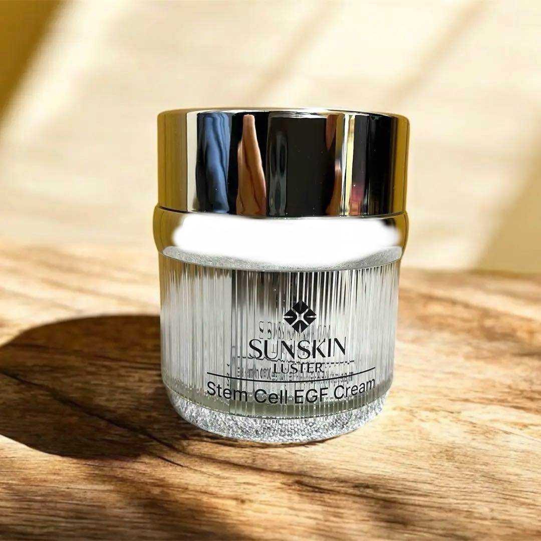 SUNSKIN LUSTER Stem Cell EGF Cream 2個 - メルカリ