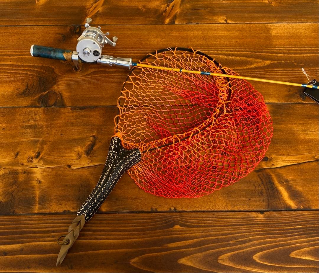 カーボンロッド トラウトロッド ベイトロッド C562UL ウッドグリップ