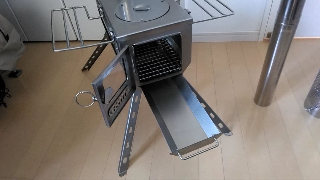 新品未使用 Soomloom KK-stove 純正煙突ガード、ダンパー セット