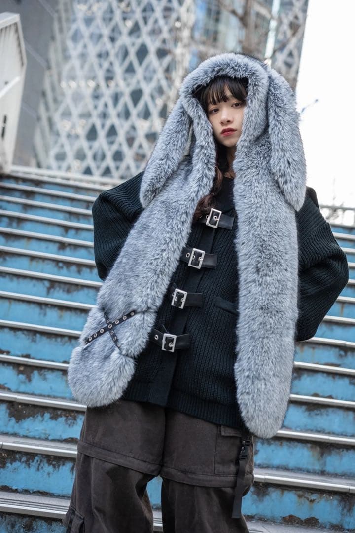 み*み様 GIBOUS×DEPENDOLL RABBIT MILKYFUR MU