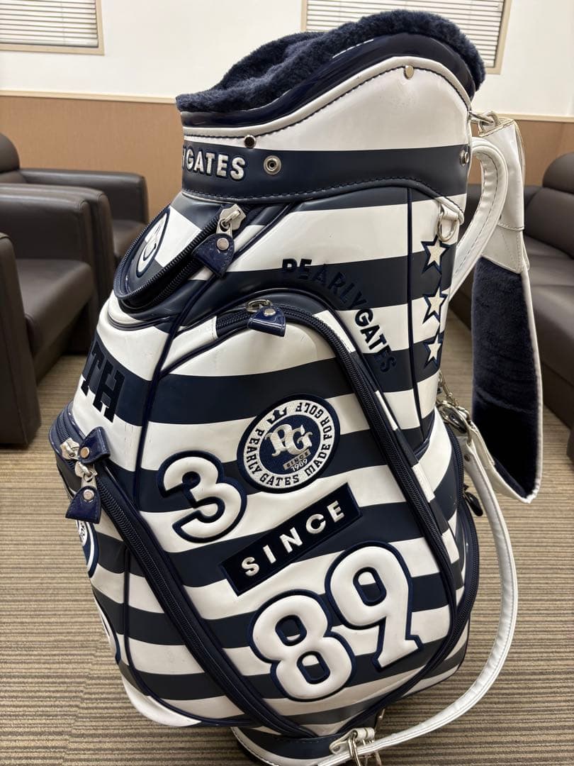 PEARLY GATES 30TH キャディバッグ　アイアンカバー付き PEARLY GATES ピンクキャディバッグ 30周年記念 PEARLY GATES