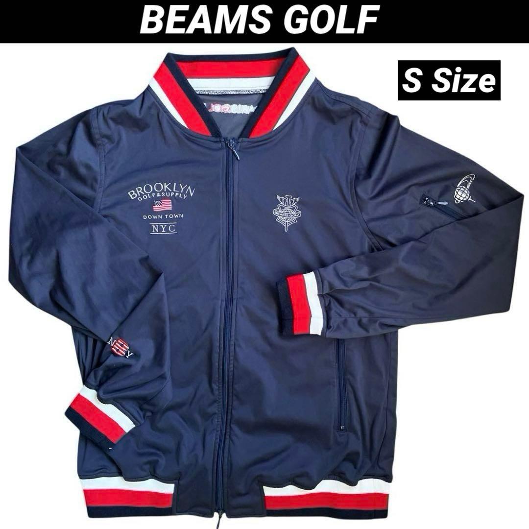【美品】ビームス ゴルフBEAMS GOLFレディース長袖フルジップブルゾン S BEAMS GOLF（ビームス ゴルフ） ブルゾン アウター 「WOMEN」 PURPLE
