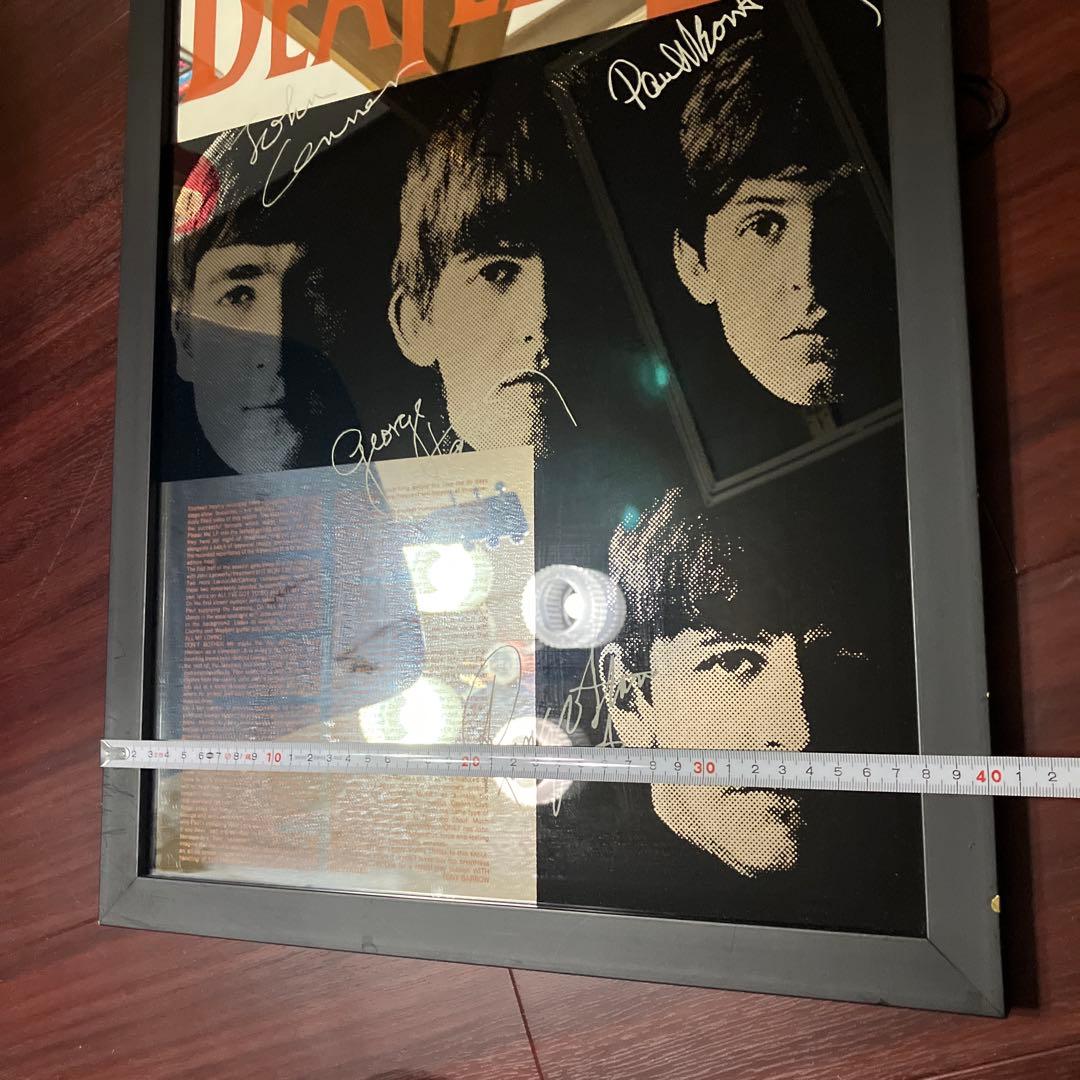 ビートルズ Beatles パブミラー 鏡 インテリア ディスプレイ