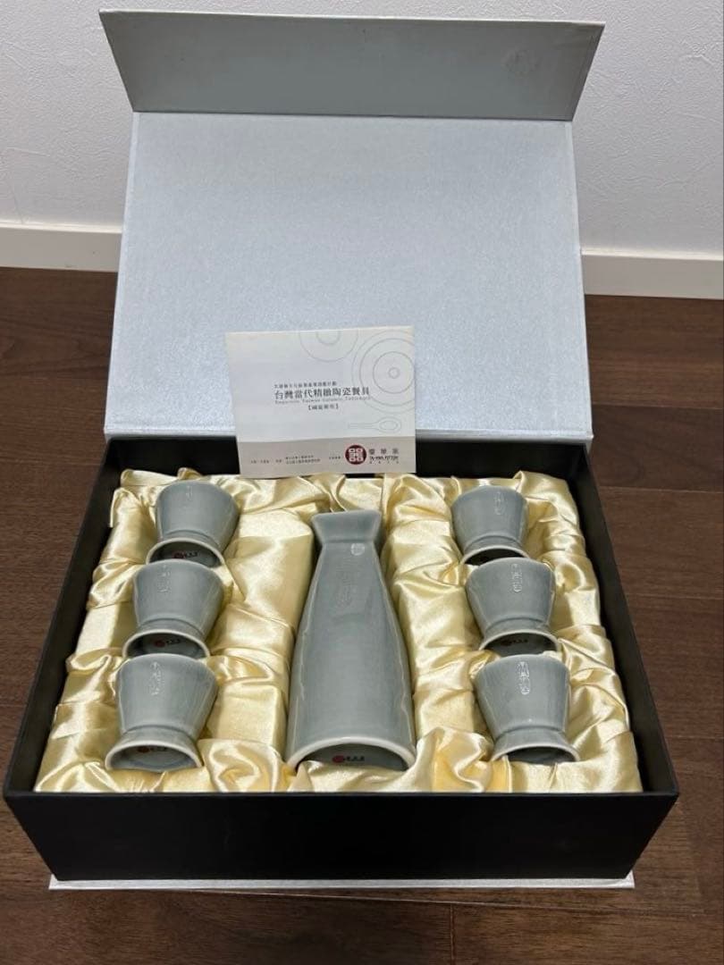 台湾酒器　臺華窯　臺華 TAI HWA POTTERY ７点　台華 美酒網-台北市酒類商業同業公會