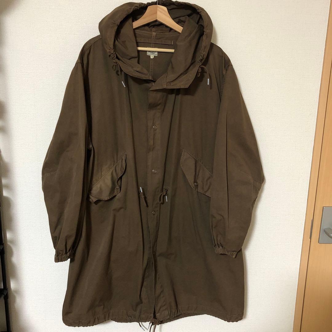 GOLD  parka ブラウン モッズコート フード付き GOLDEN MILLS INC.（ゴールデン ミルズ インク） ミリタリージャケット