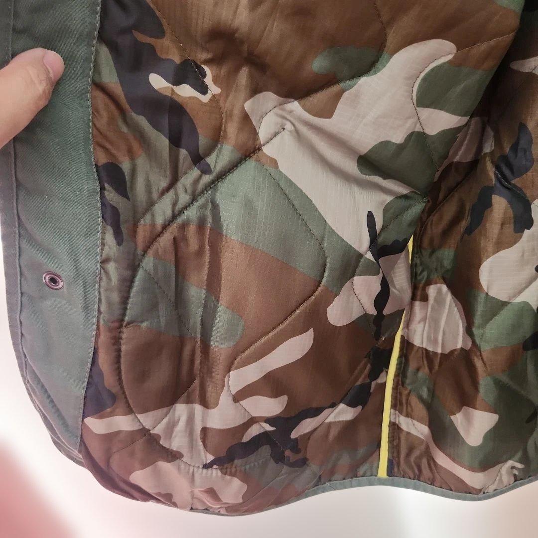 美品！ZARA MAN 迷彩柄 キルティングジャケットXLサイズ - メルカリ