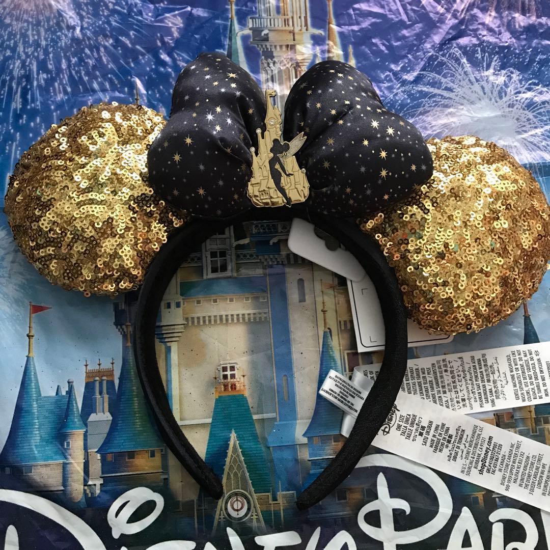 海外ディズニー ディズニーランドパリ ティンカーベル ゴールド
