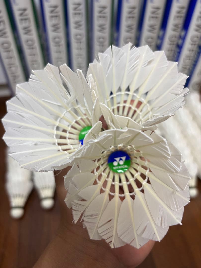 高品質】中古バドミントンシャトル120球版