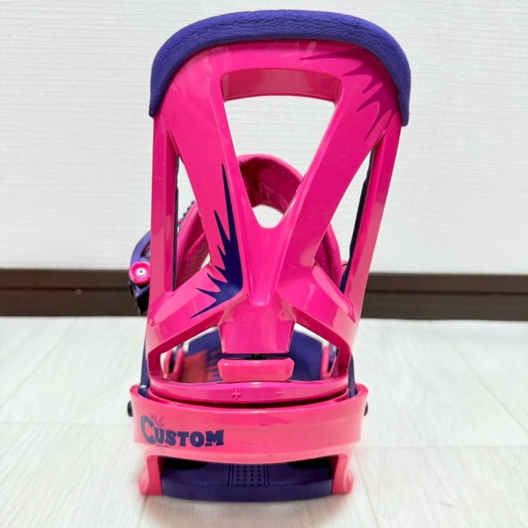BURTON CUSTOM バインディング ビンディング ピンク M オンライン