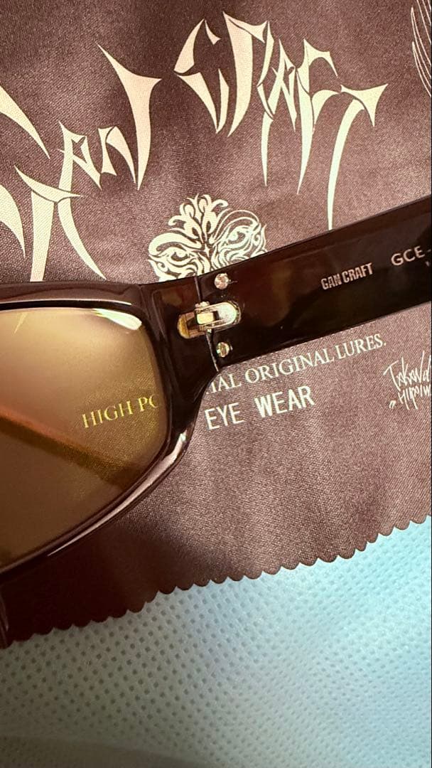 激レア♪GAN CRAFT サングラス イエローグラデーション