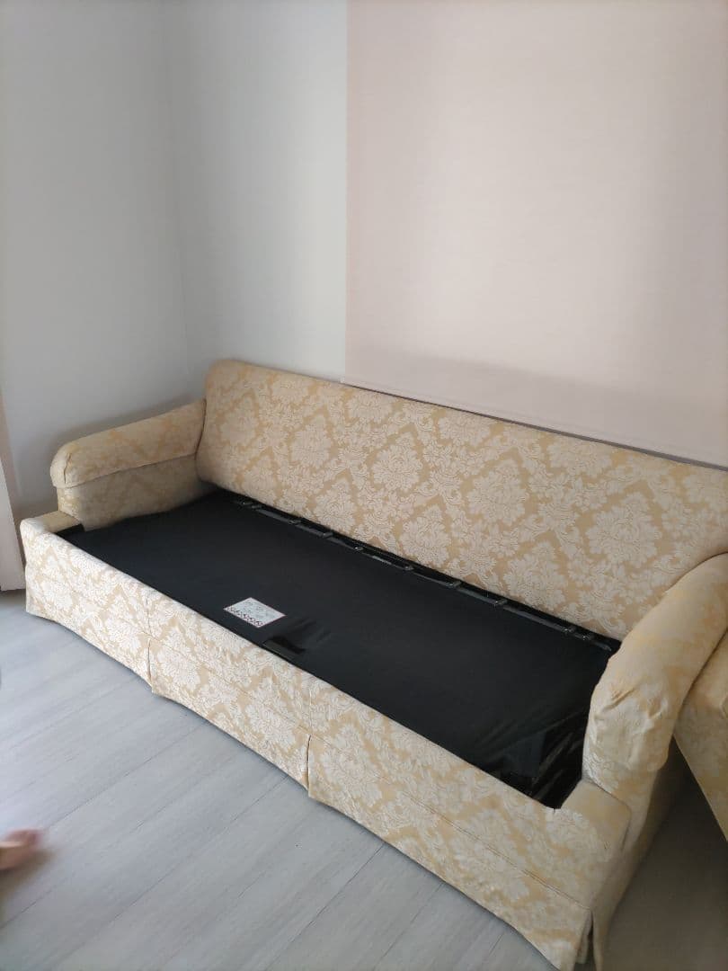 極美品トーマスビルソファベッド 3人掛け マットレス付 - メルカリ