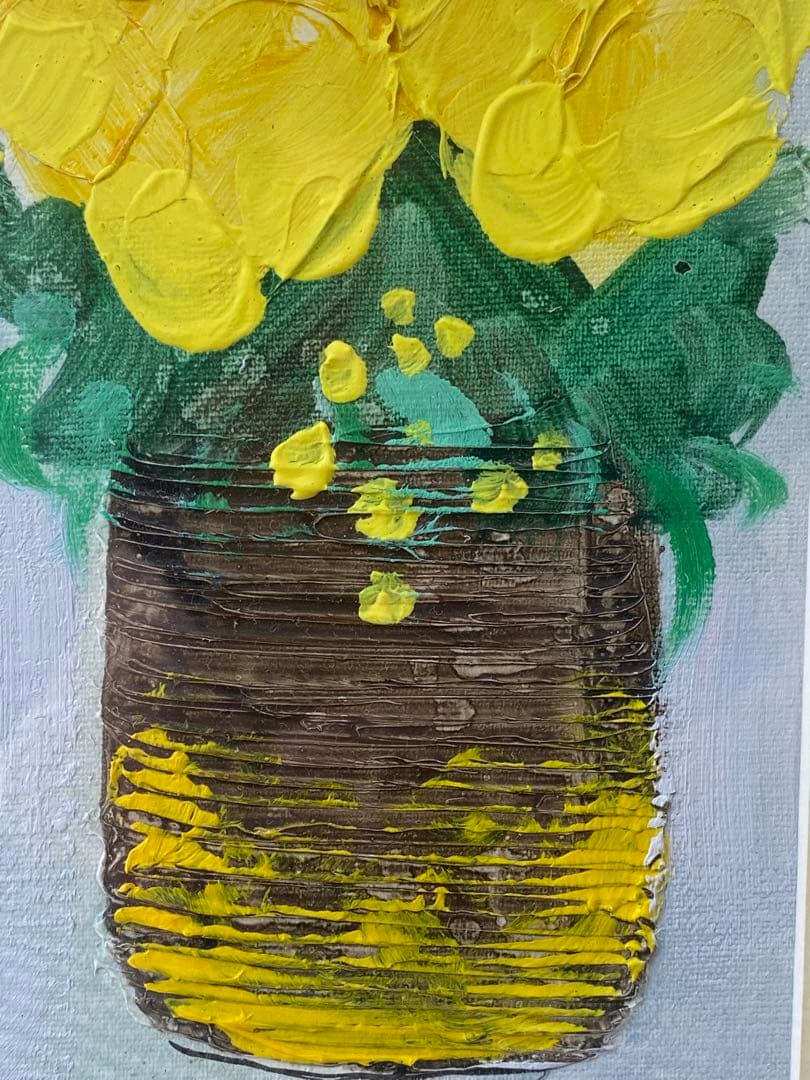 油彩画 李松子（Lee Song Ja) - メルカリ