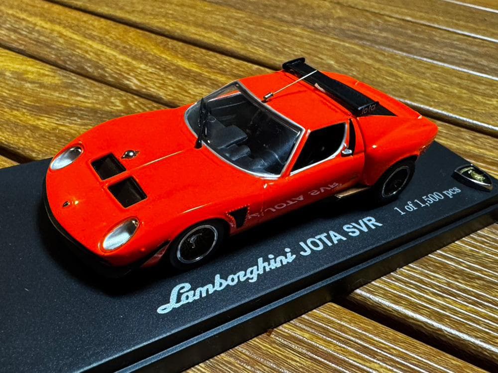 京商別注 ランボルギーニ イオタ SVR 1/43 スケール ミニカー 限定