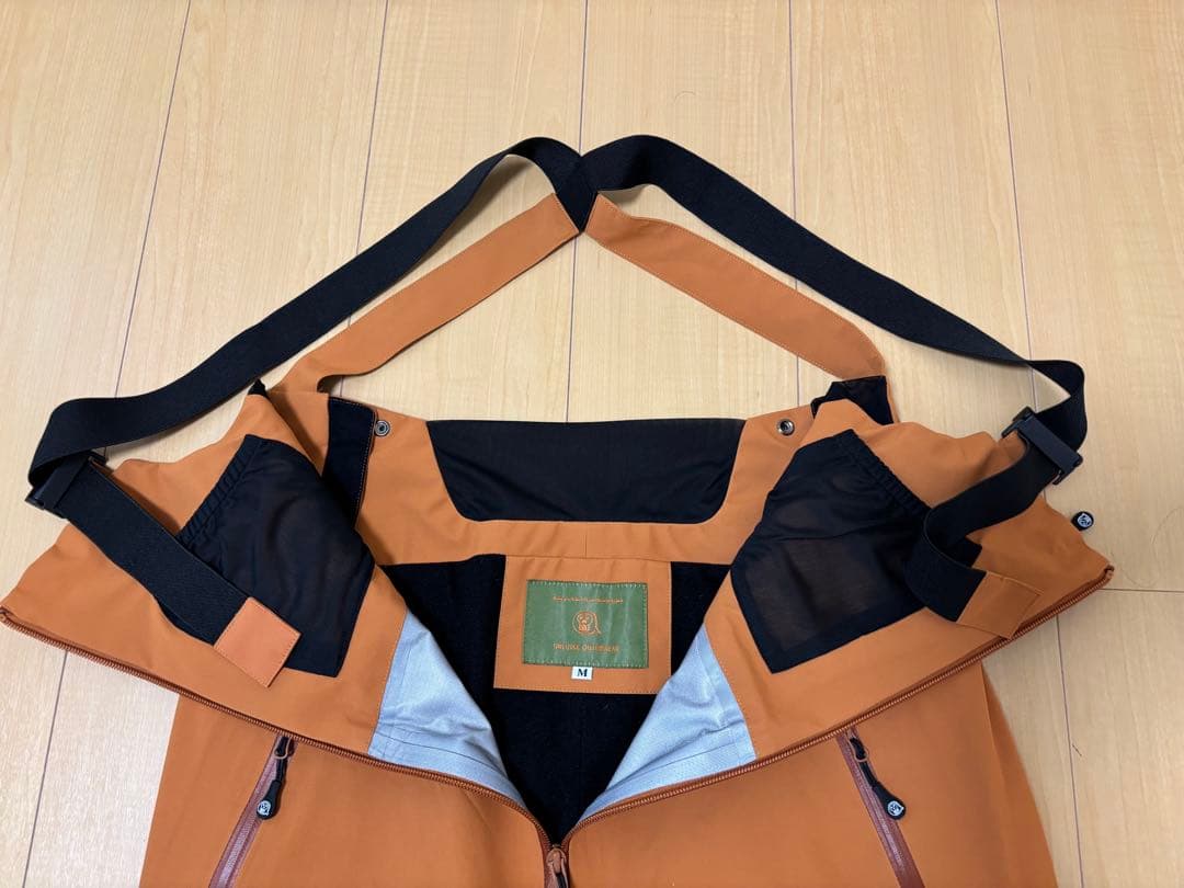 アンファッジ 上下 unfudge peep jacket bib pants